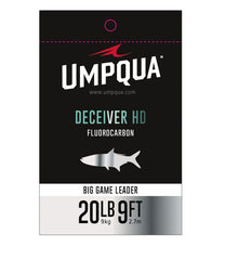 L.L.Bean Umpqua Deceiver HD Big Game Fluorocarbon Leader, 9' OUTDOOR EQUIPMENT