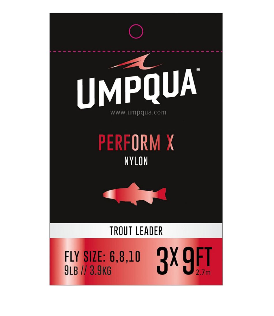 L.L.Bean Umpqua Perform X Trout Leader OUTDOOR EQUIPMENT