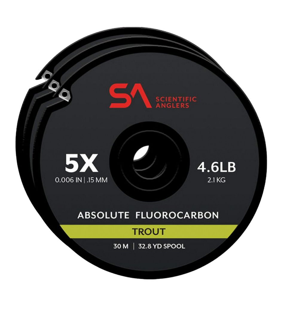 L.L.Bean Scientific Anglers Absolute Fluorocarbon Tippet Pack, 30 meter OUTDOOR EQUIPMENT