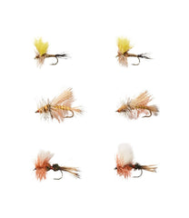 L.L.Bean Umpqua Six-Piece Pocket Water Dry Fly Selection OUTDOOR EQUIPMENT