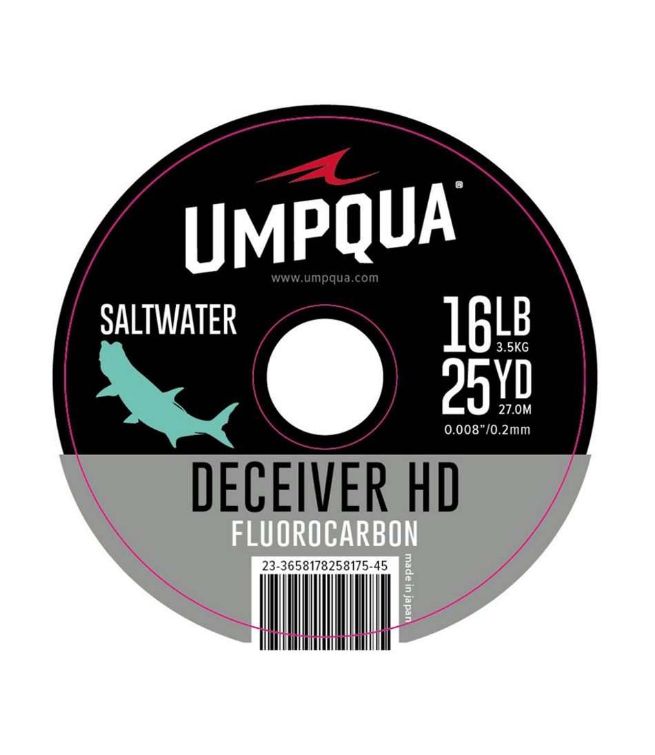 L.L.Bean Umpqua Deceiver HD Big Game Fluorocarbon Tippet, 25 yds. OUTDOOR EQUIPMENT