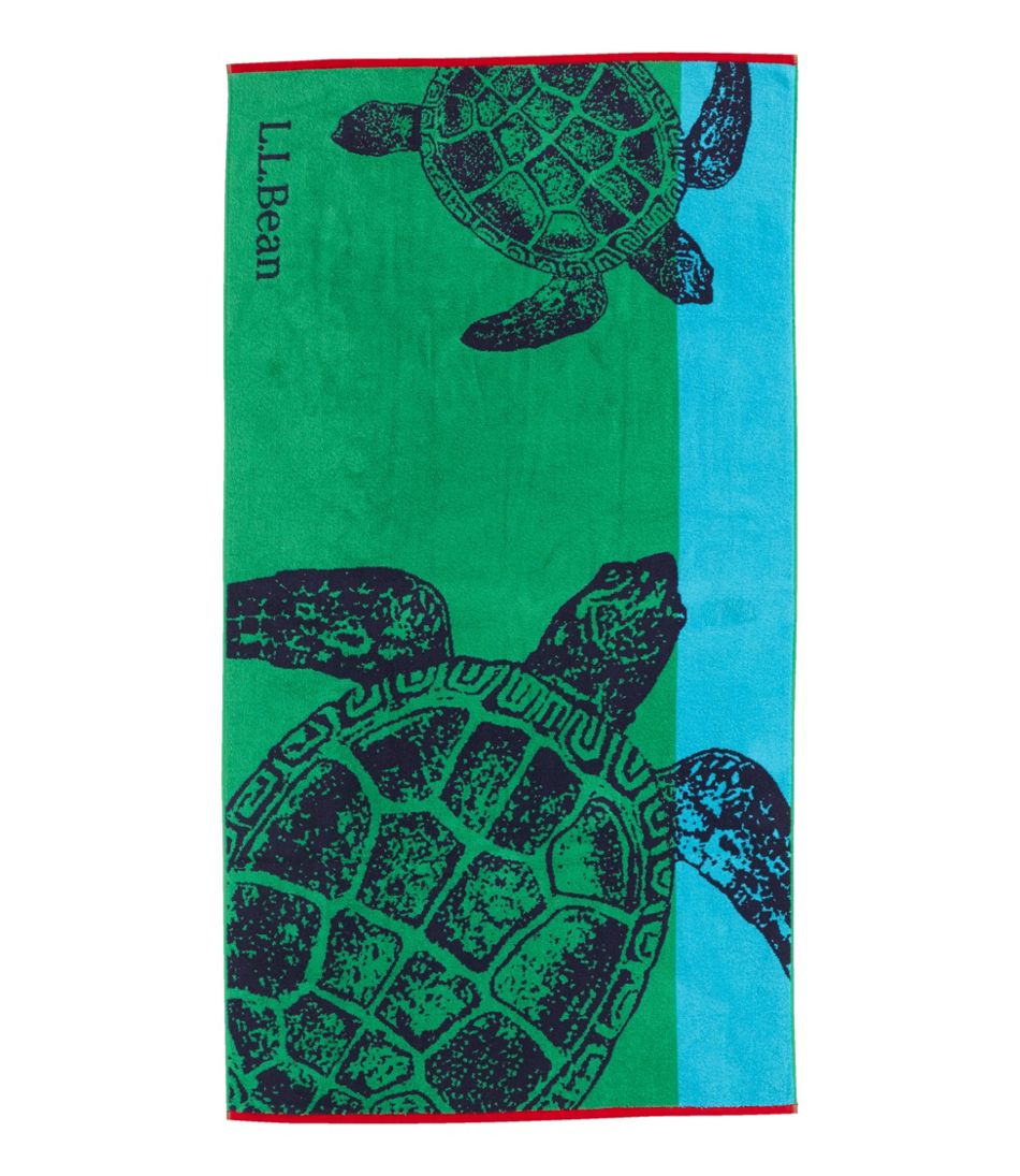 L.L.Bean turtle beach towel OUTDOOR EQUIPMENT|HOME GOODS
