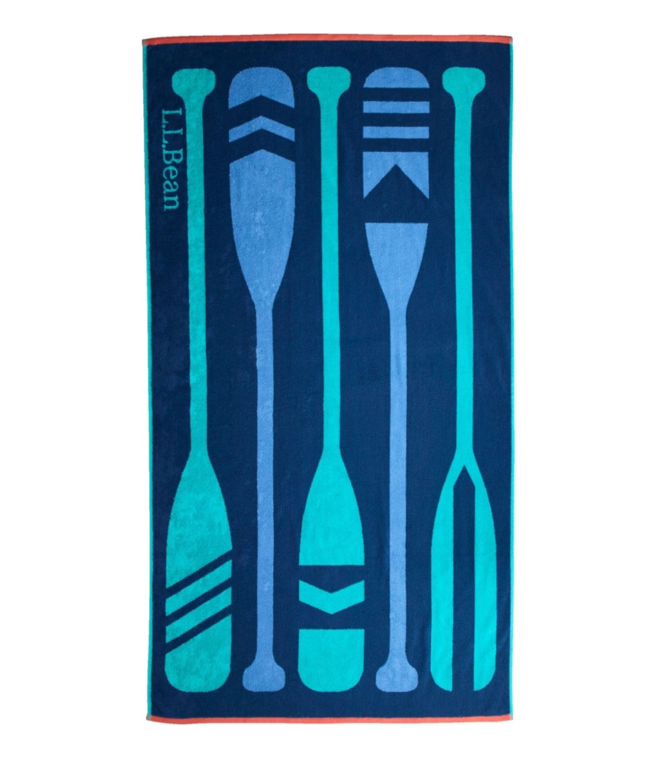 L.L.Bean Seaside Beach Towel, Paddles OUTDOOR EQUIPMENT|HOME GOODS