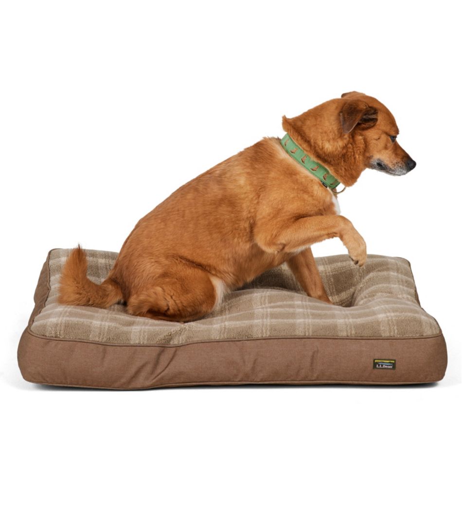L.L.Bean Premium Fleece Therapeutic Dog Bed, Rectangular OUTDOOR EQUIPMENT|HOME GOODS