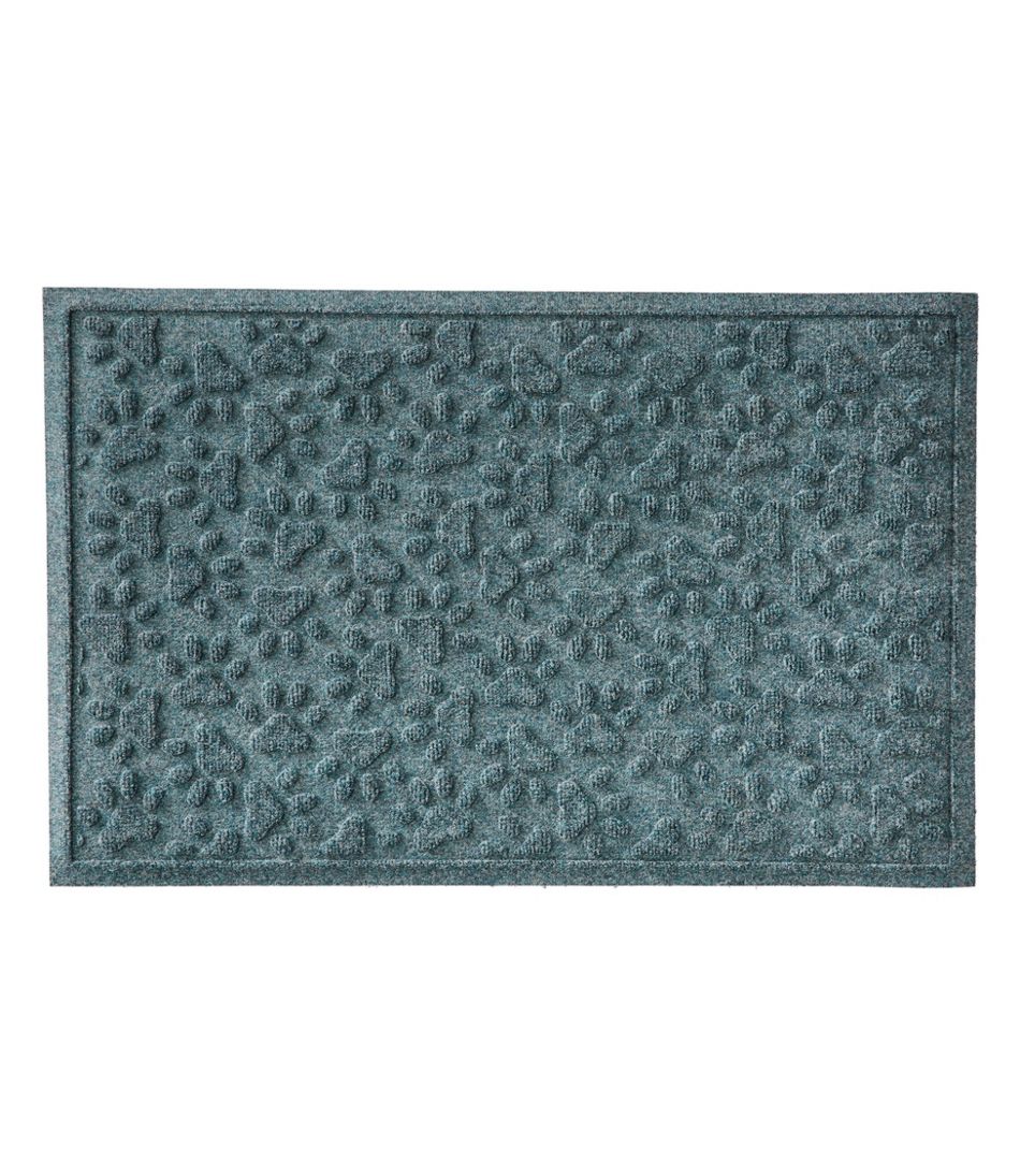 L.L.Bean Recycled Waterhog Dog Mat, Scattered Paws OUTDOOR EQUIPMENT|HOME GOODS