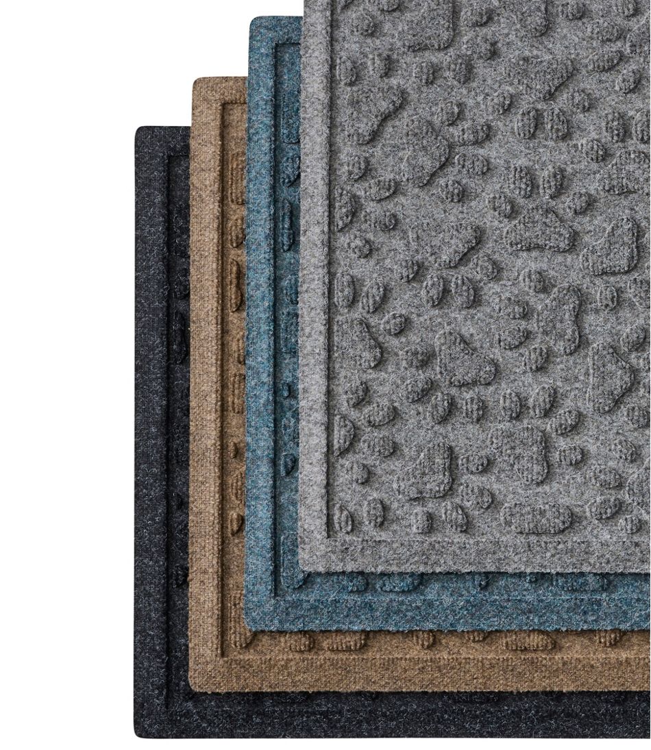 L.L.Bean Recycled Waterhog Dog Mat, Scattered Paws OUTDOOR EQUIPMENT|HOME GOODS