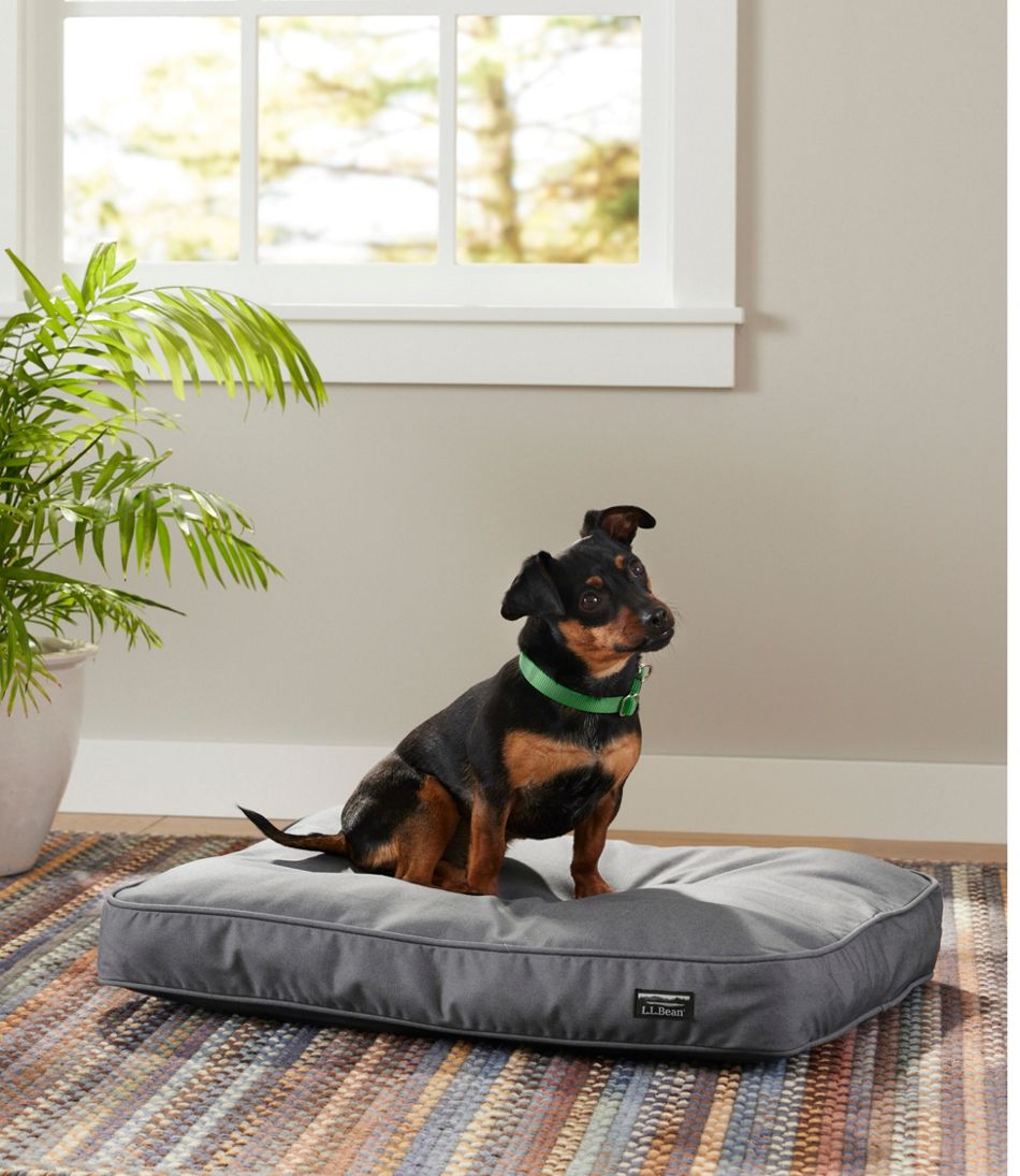 L.L.Bean Premium Denim Dog Bed, Rectangular OUTDOOR EQUIPMENT|HOME GOODS