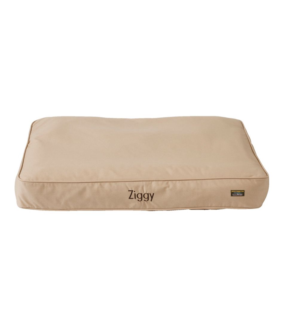 L.L.Bean Premium Denim Therapeutic Dog Bed, Rectangular OUTDOOR EQUIPMENT|HOME GOODS