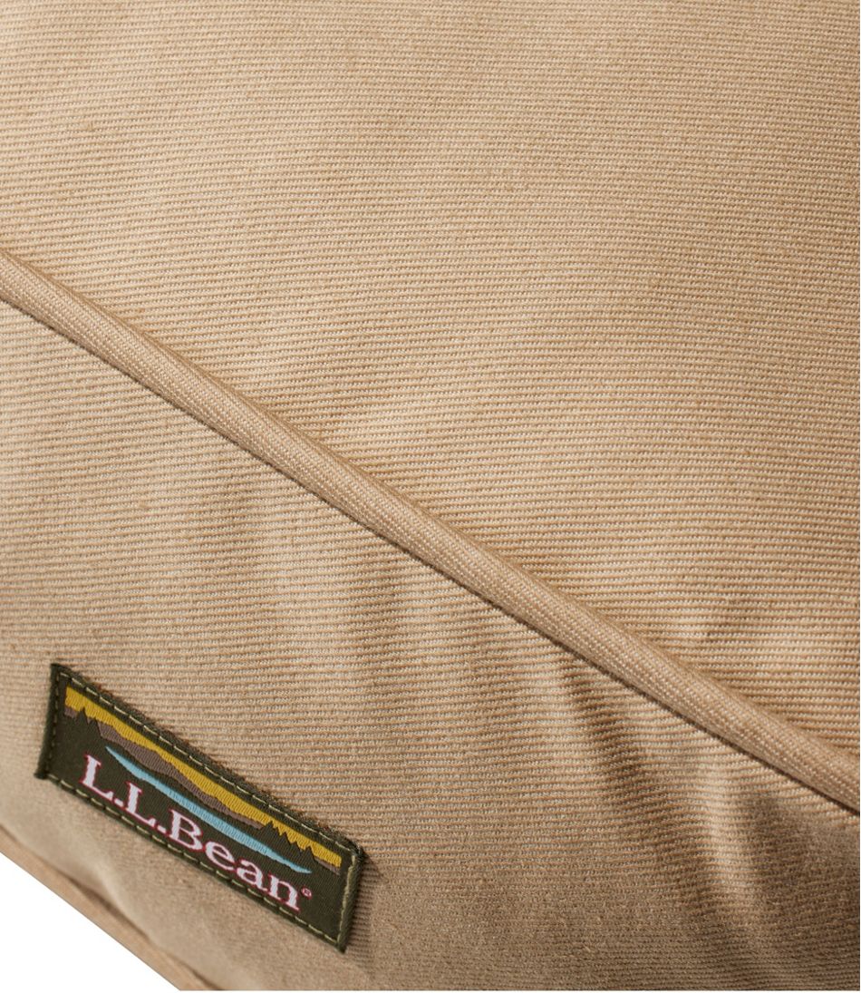 L.L.Bean Premium Denim Therapeutic Dog Bed, Rectangular OUTDOOR EQUIPMENT|HOME GOODS
