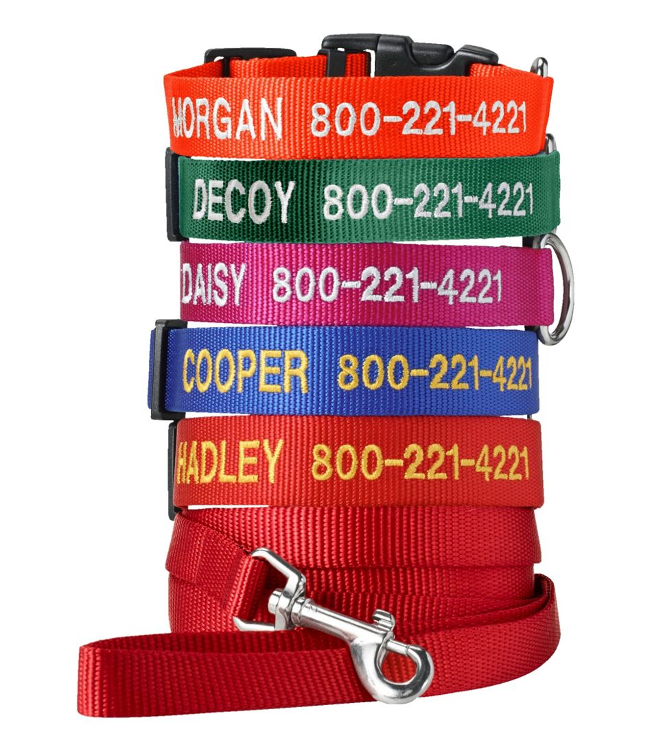 L.L.Bean Personalized Pet Collar OUTDOOR EQUIPMENT|HOME GOODS