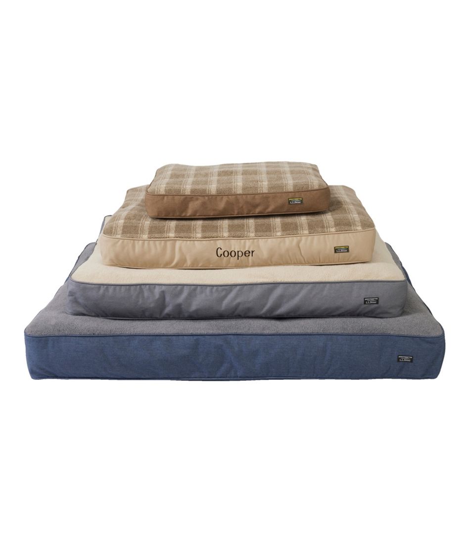 L.L.Bean Premium Fleece Dog Bed, Rectangular OUTDOOR EQUIPMENT|HOME GOODS