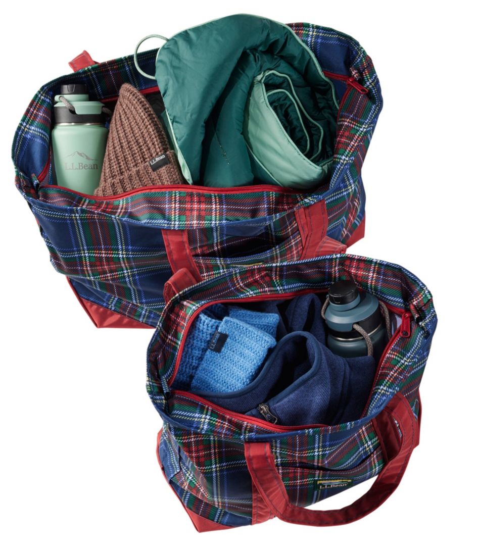 L.L.Bean Everyday Lightweight Tote, Plaid BAG & TRAVEL