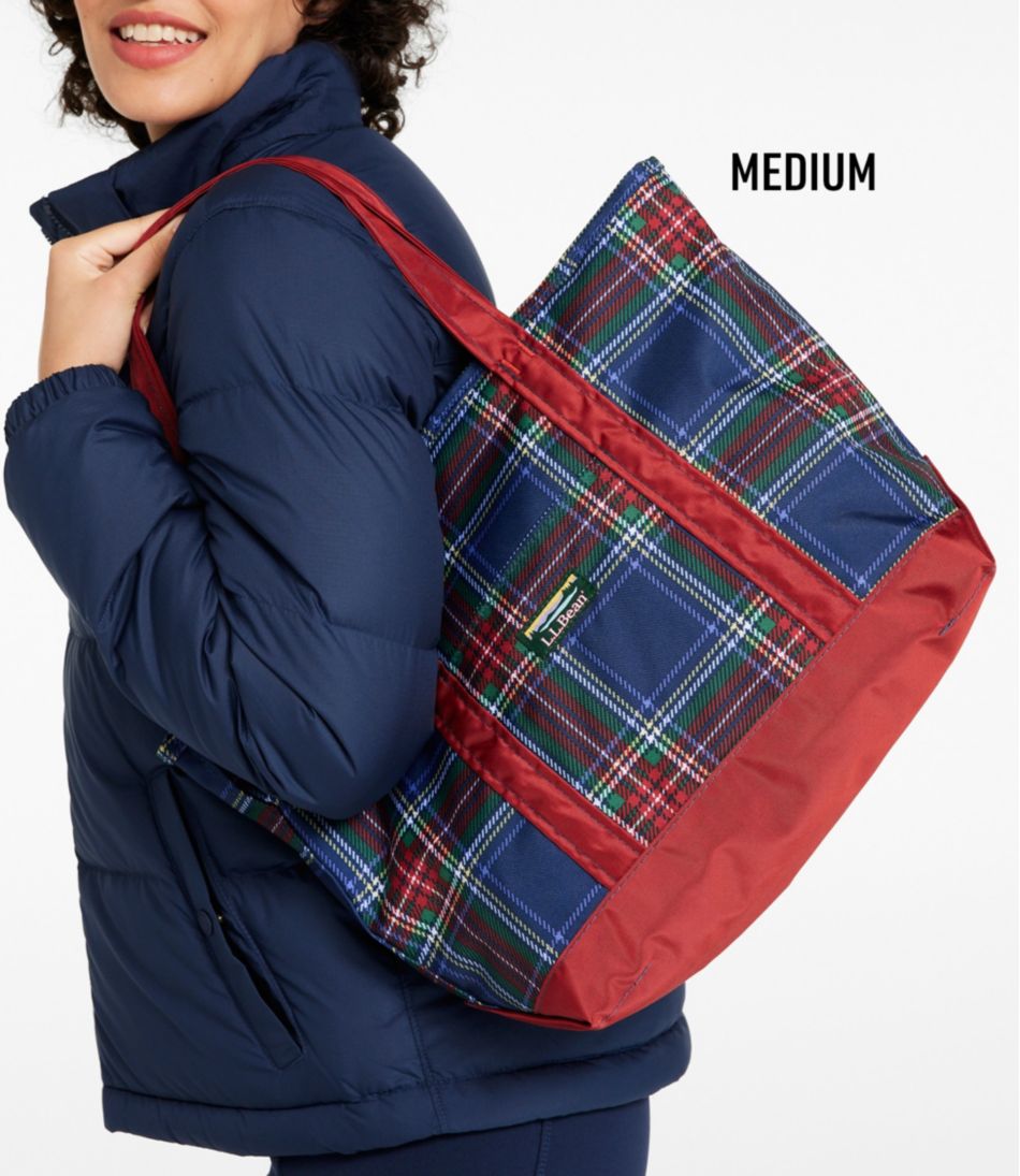 L.L.Bean Everyday Lightweight Tote, Plaid BAG & TRAVEL