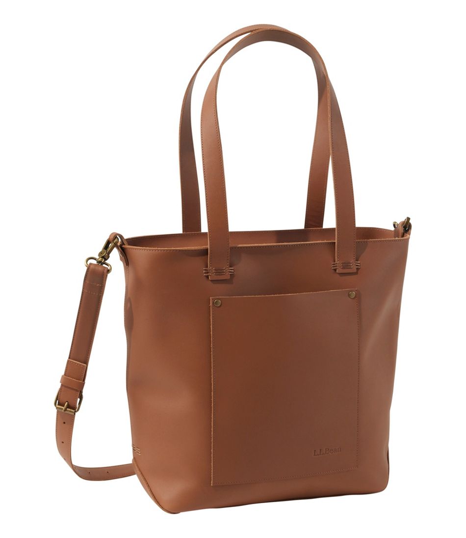 L.L.Bean 207 Leather Tote BAG & TRAVEL|SALE