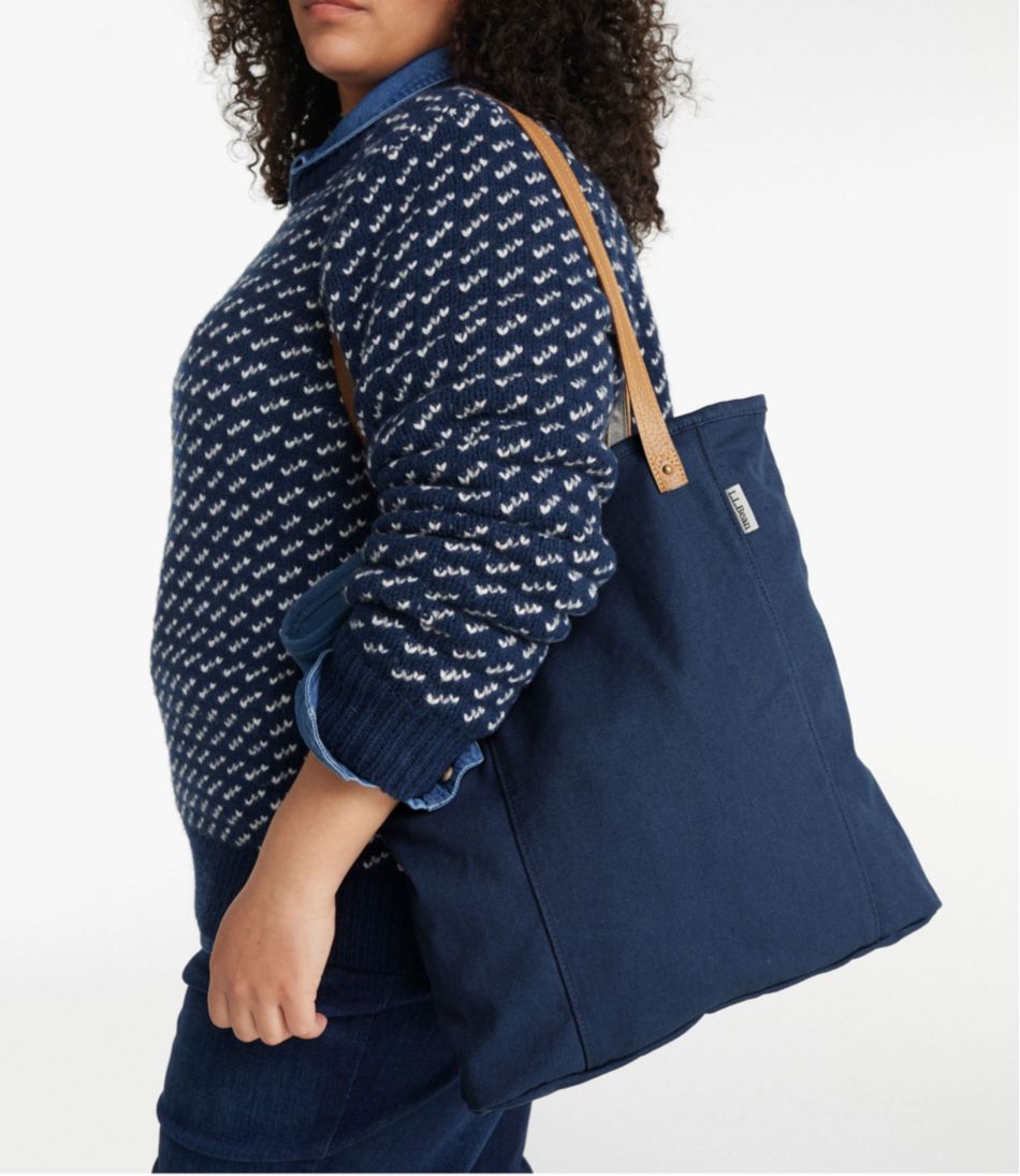 L.L.Bean Leather-Handle Essential Tote Bag BAG & TRAVEL|SALE