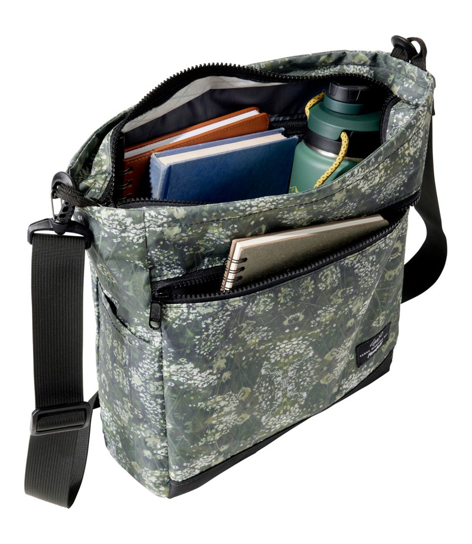 L.L.Bean Flowfold Odyssey Crossbody, Medium, Print BAG & TRAVEL