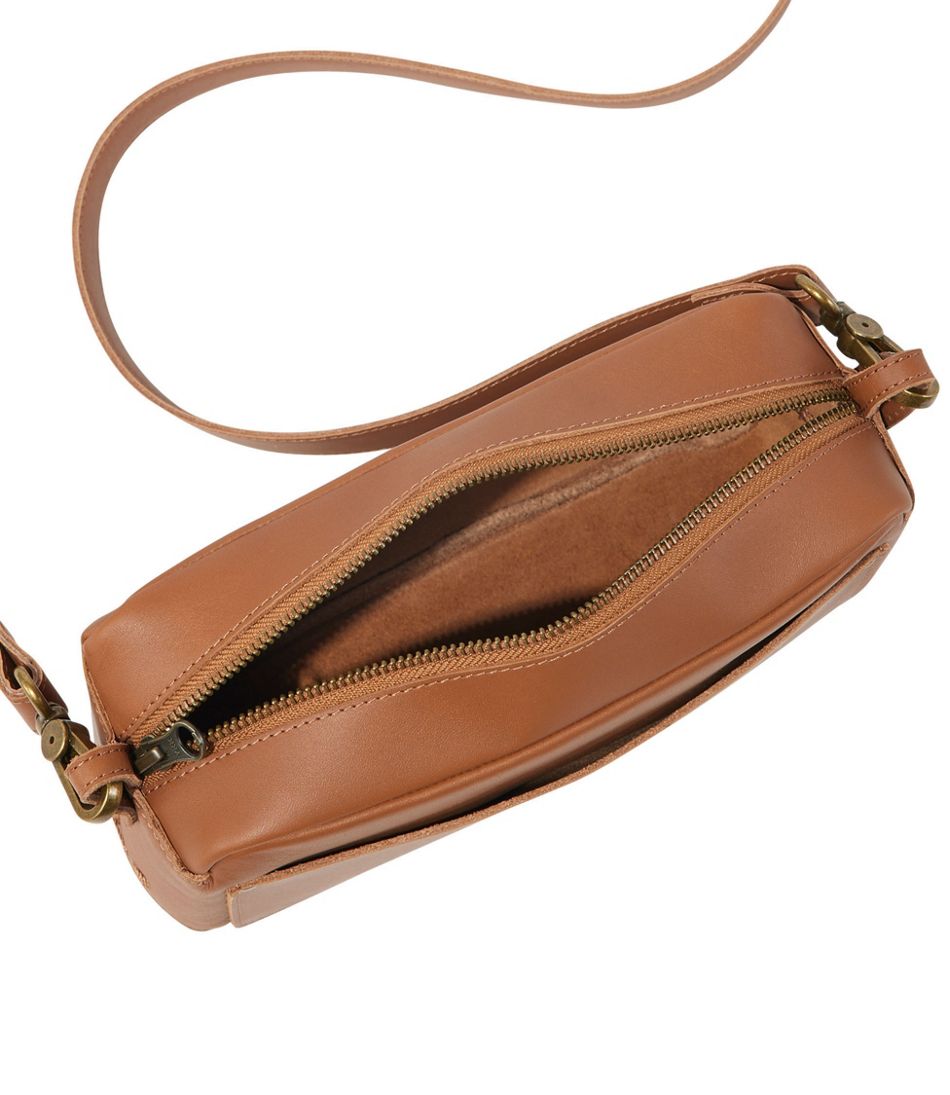 L.L.Bean 207 Leather Crossbody BAG & TRAVEL|SALE
