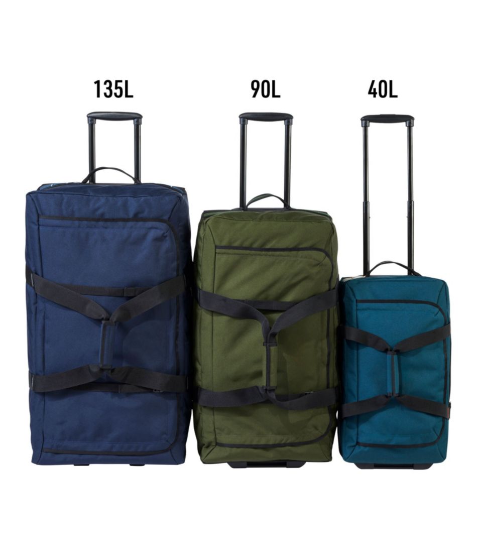 L.L.Bean Adventure Rolling Duffle Bag, Medium, 40L BAG & TRAVEL