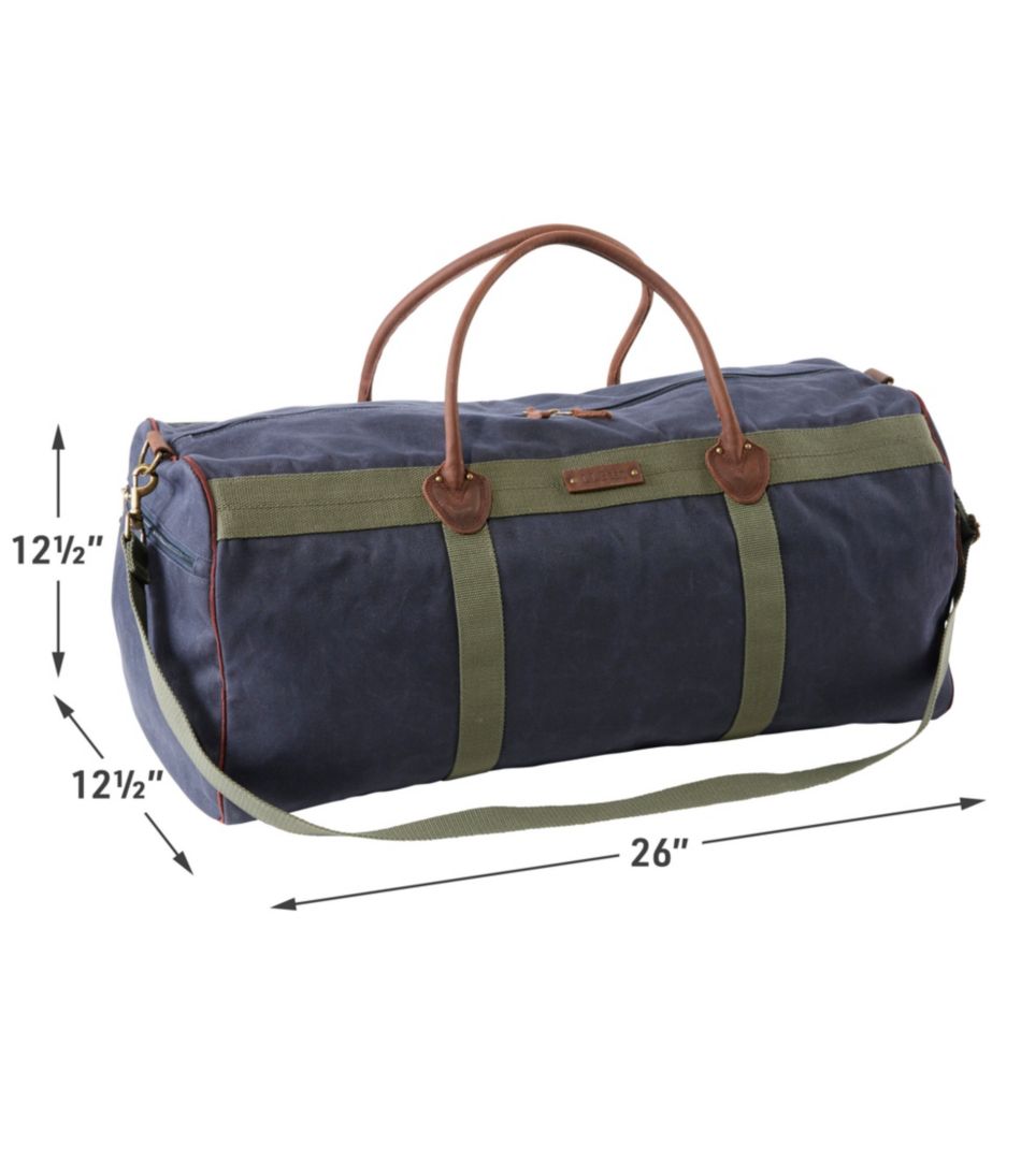 L.L.Bean Waxed Canvas Duffle, Large BAG & TRAVEL