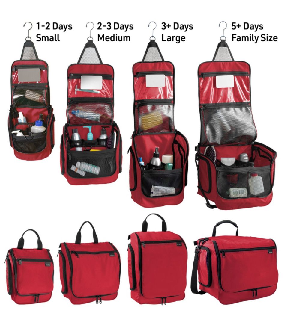 L.L.Bean Personal Organizer Toiletry Bag, Family Size BAG & TRAVEL