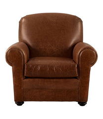 L.L.Bean Bean's Leather Lodge Chair HOME GOODS