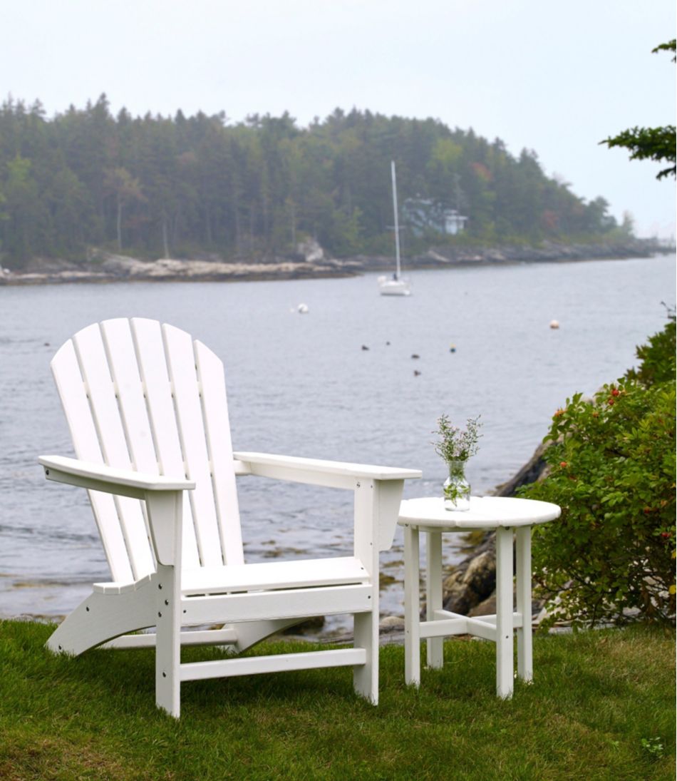 L.L.Bean All-Weather Round Side Table HOME GOODS