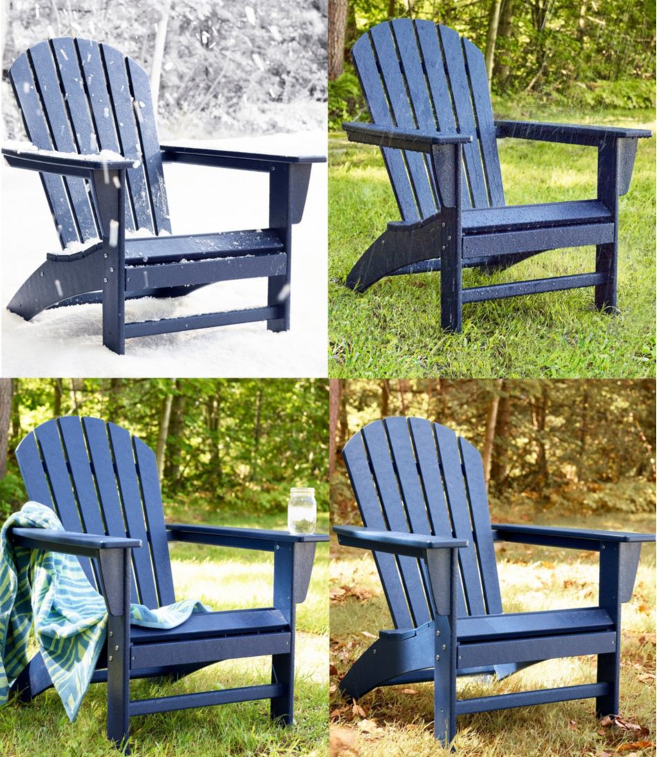 L.L.Bean All-Weather Waterfall Adirondack Chair HOME GOODS