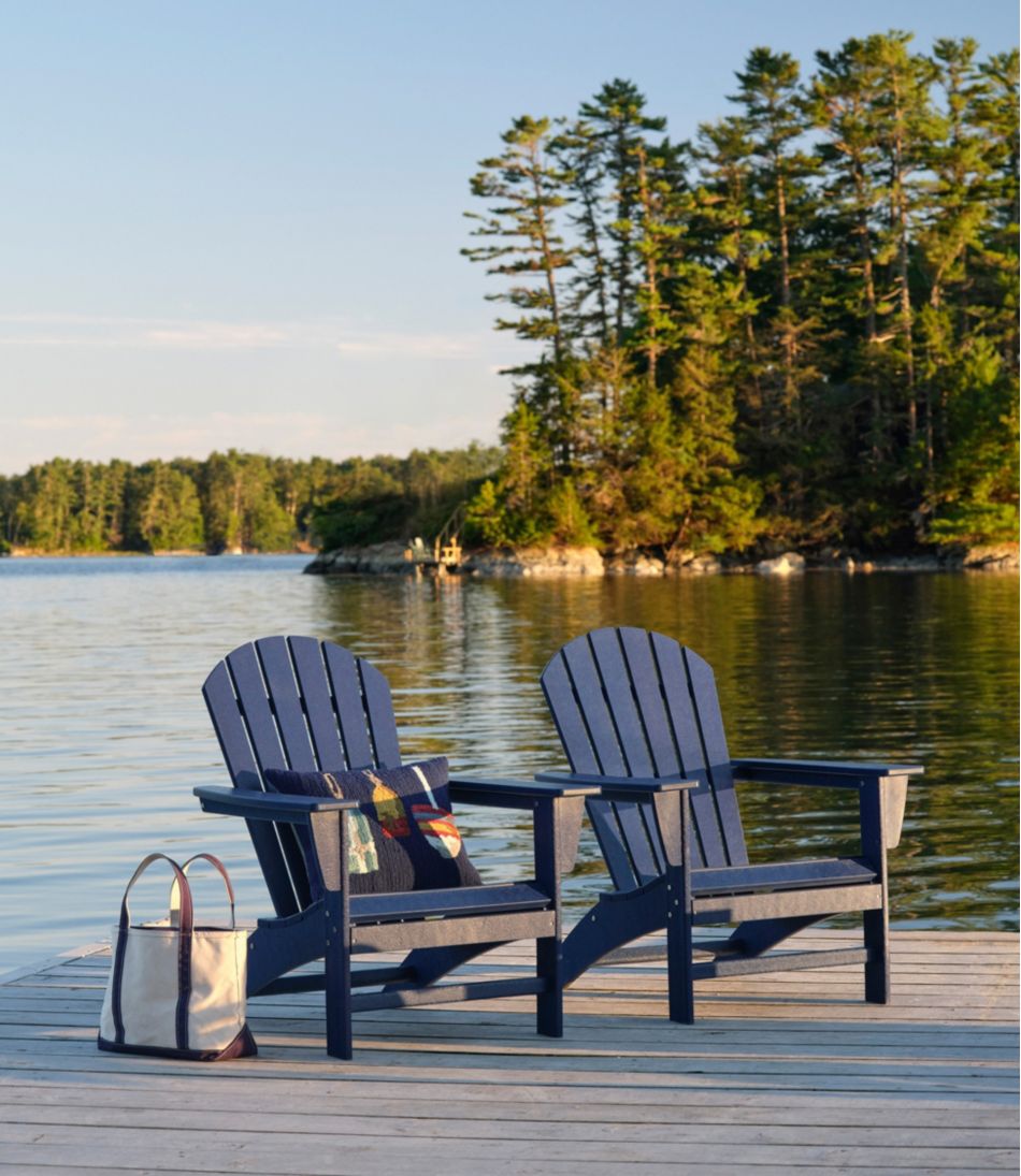 L.L.Bean All-Weather Waterfall Adirondack Chair HOME GOODS