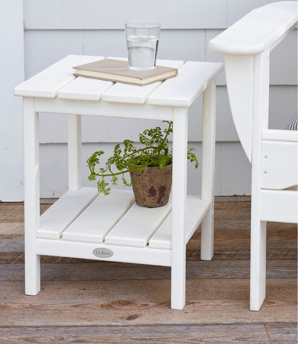 L.L.Bean All-Weather Square Side Table HOME GOODS
