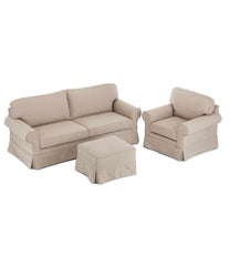 L.L.Bean Pine Point Ottoman HOME GOODS