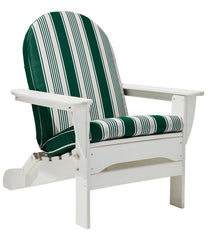 L.L.Bean Casco Bay Adirondack Chair Seat and Back Cushion, Stripe HOME GOODS