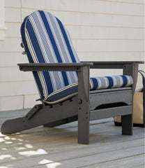 L.L.Bean Casco Bay Adirondack Chair Seat and Back Cushion, Stripe HOME GOODS