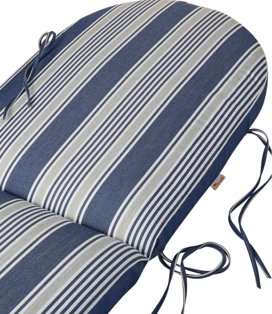 L.L.Bean Casco Bay Adirondack Chair Seat and Back Cushion, Stripe HOME GOODS