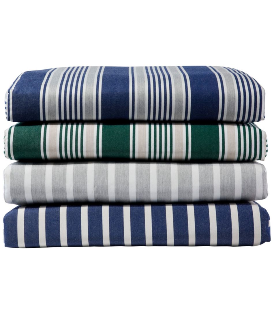L.L.Bean Casco Bay Adirondack Chair Seat and Back Cushion, Stripe HOME GOODS