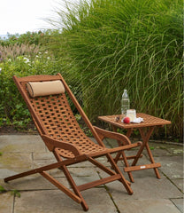 L.L.Bean Eucalyptus Folding Side Table HOME GOODS