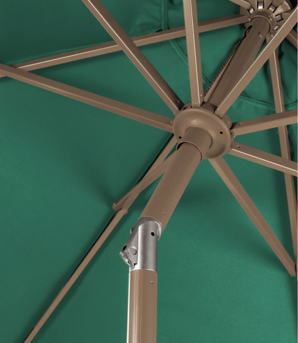 L.L.Bean Sunbrella Market Umbrella, Aluminum HOME GOODS