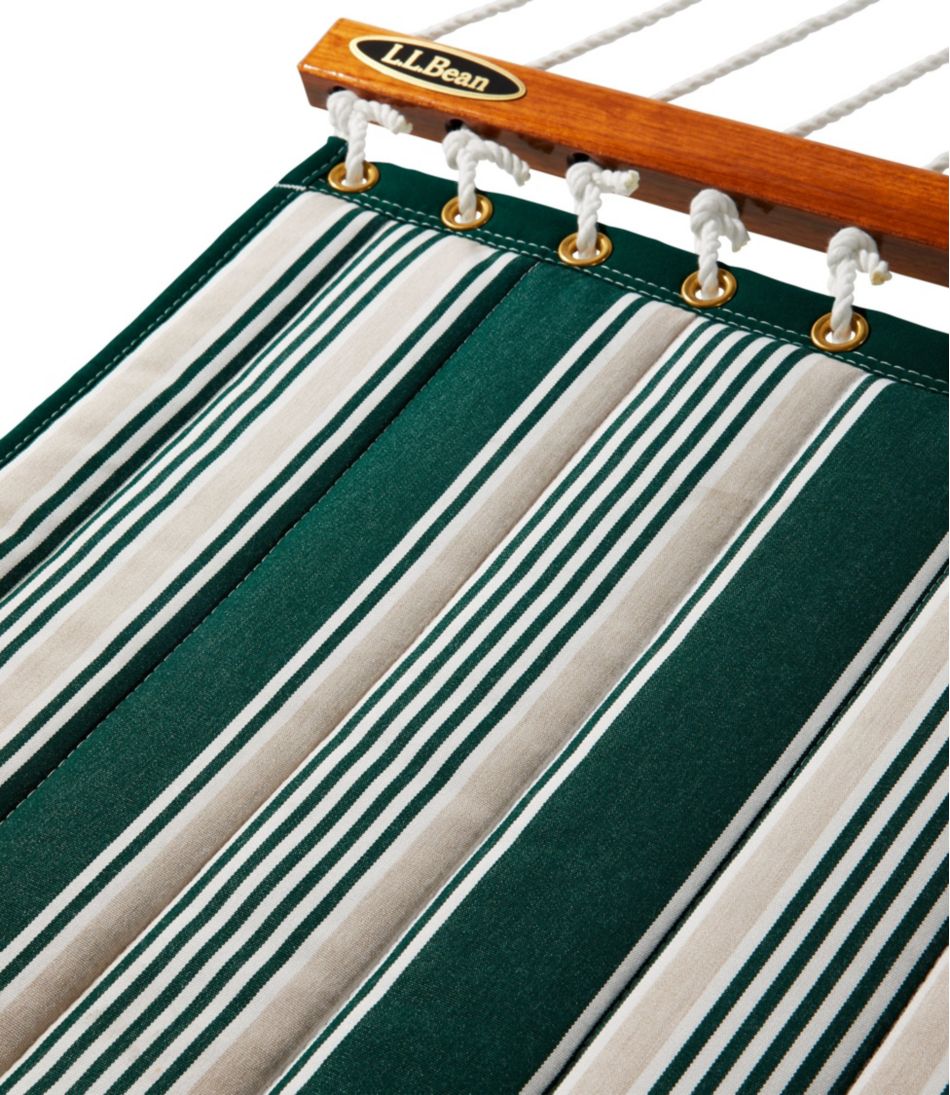 L.L.Bean Quilted Sunbrella Hammock HOME GOODS
