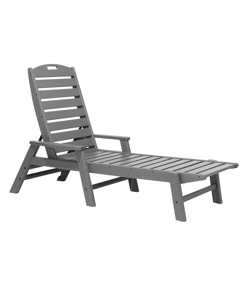 L.L.Bean All-Weather Chaise Lounger with Arms HOME GOODS