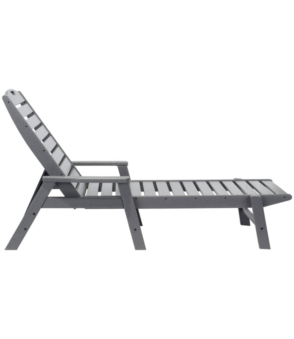 L.L.Bean All-Weather Chaise Lounger with Arms HOME GOODS