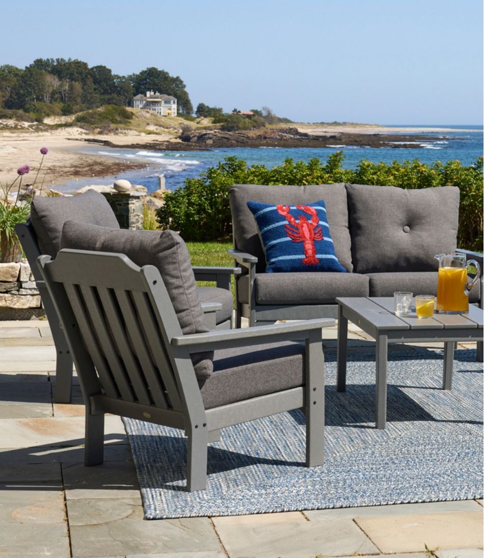 L.L.Bean All-Weather Patio Coffee Table HOME GOODS