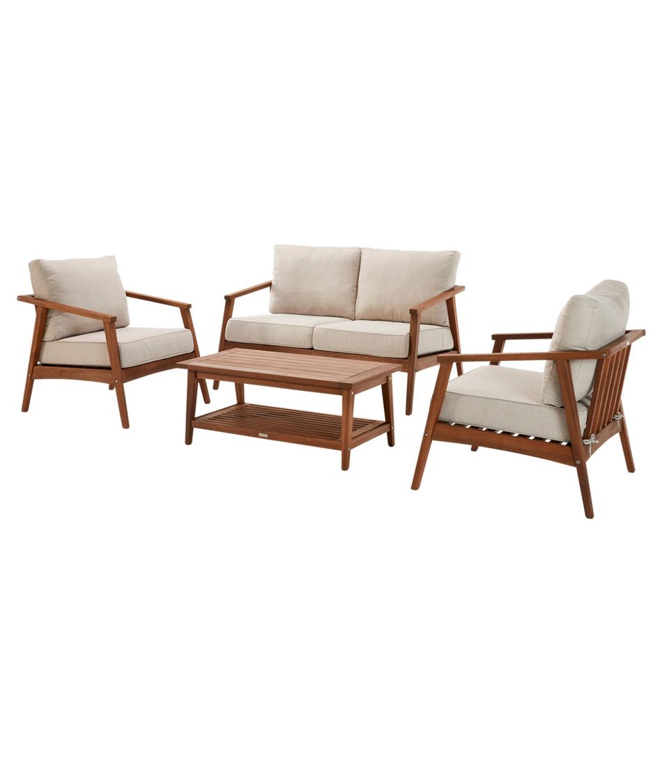 L.L.Bean Eucalyptus 4-Piece Patio Set HOME GOODS
