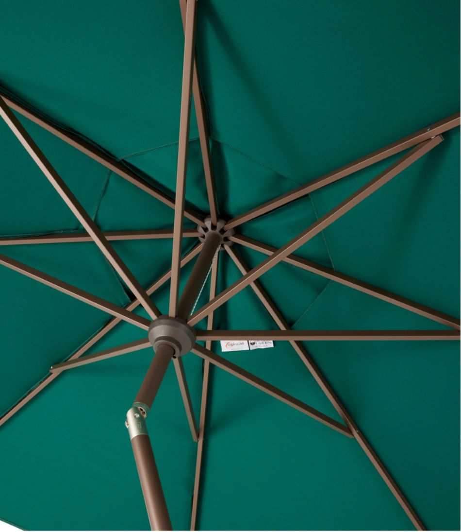 L.L.Bean Weather-Resistant 9' Market Umbrella, Push Button HOME GOODS