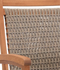 L.L.Bean Wicker Eucalyptus Dining Chair HOME GOODS