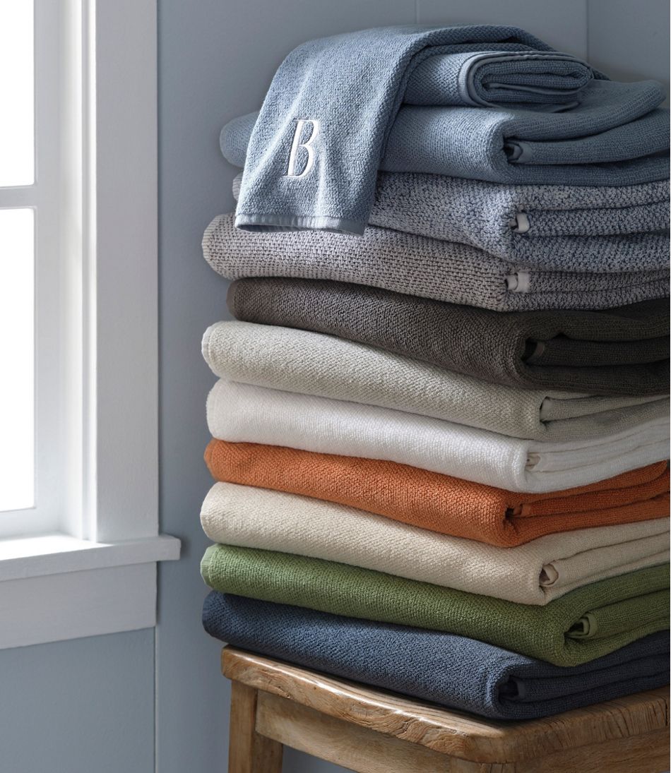 L.L.Bean Organic Textured Cotton Towel HOME GOODS|SALE
