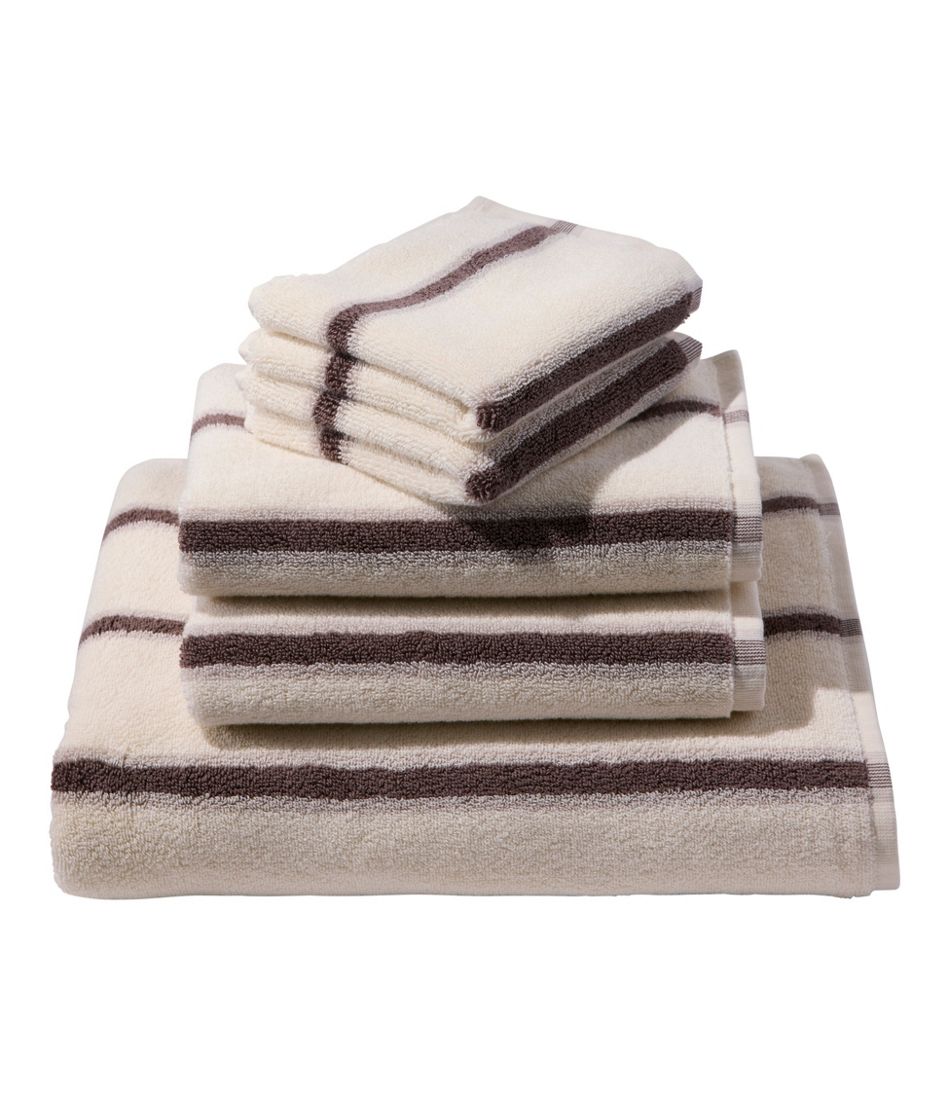 L.L.Bean Premium Cotton Towels, Stripe HOME GOODS