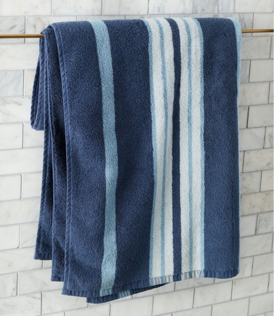 L.L.Bean Premium Cotton Towel Set, Stripe HOME GOODS
