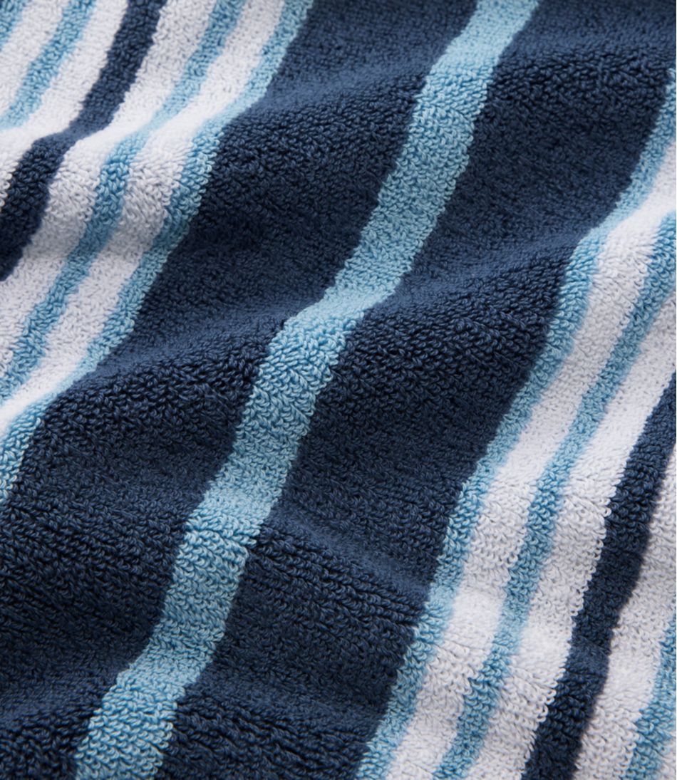 L.L.Bean Premium Cotton Towel Set, Stripe HOME GOODS