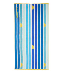 L.L.Bean Seaside Beach Towel, Seaside Stripe HOME GOODS