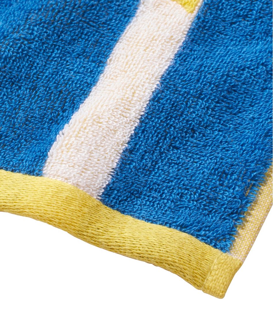 L.L.Bean Seaside Beach Towel, Seaside Stripe HOME GOODS
