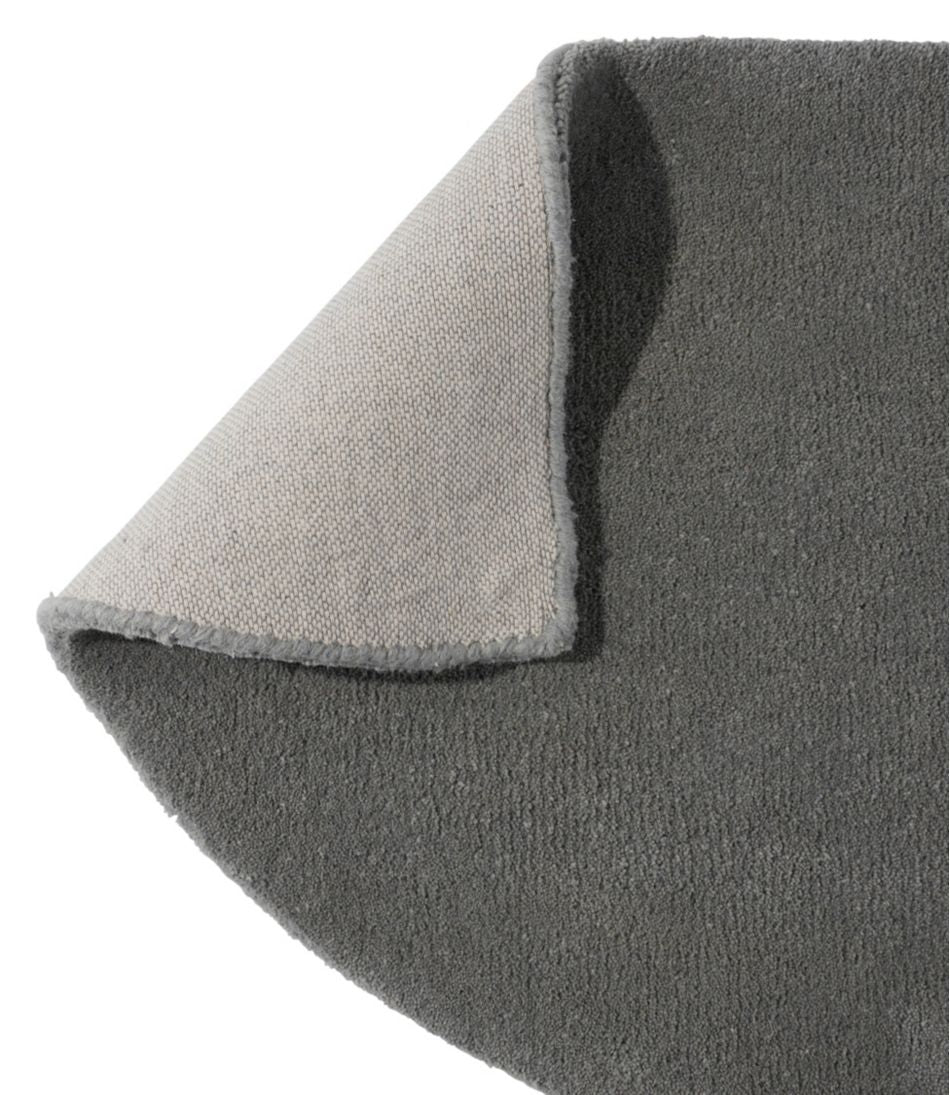 L.L.Bean Wool Hearth Rug, Crescent HOME GOODS